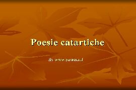 Poesie Catartiche
