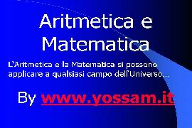 Aritmetica e Matematica